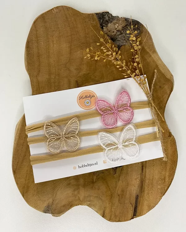 Haarbandjes Butterfly