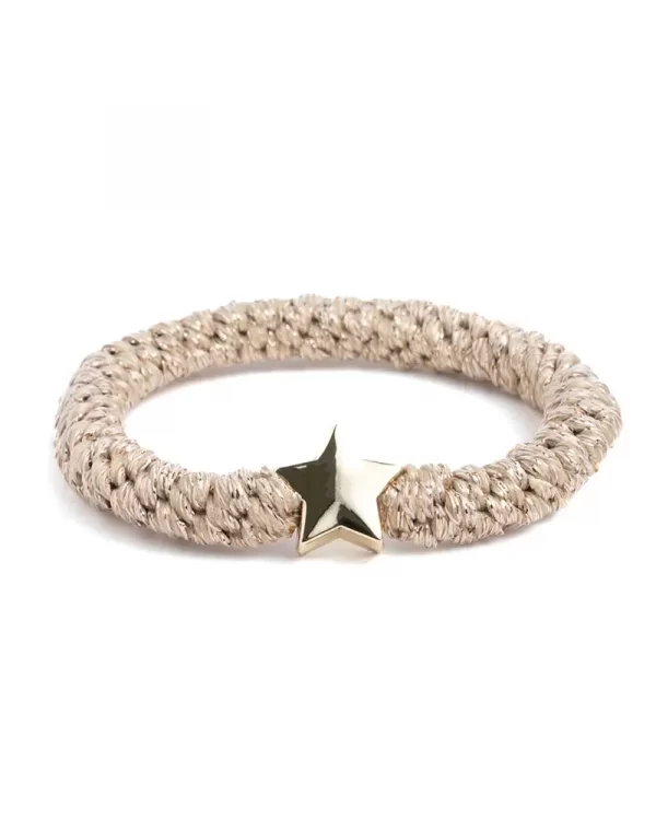 Charmz Gold Glitter Golden Star