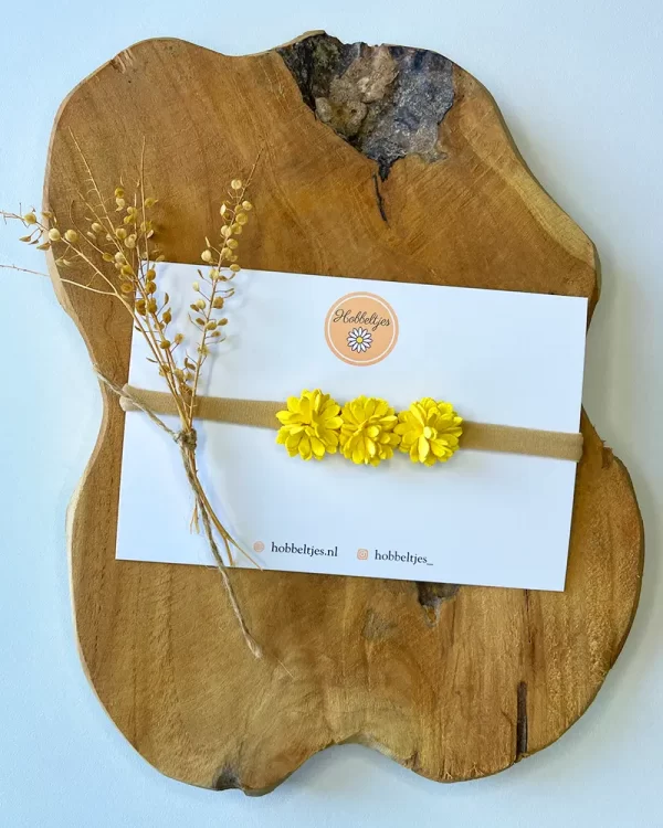 Haarbandje Daisy Pasen