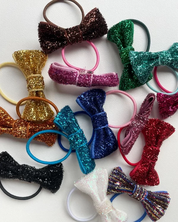 Haarelastiekjes Glitter - Afbeelding 2
