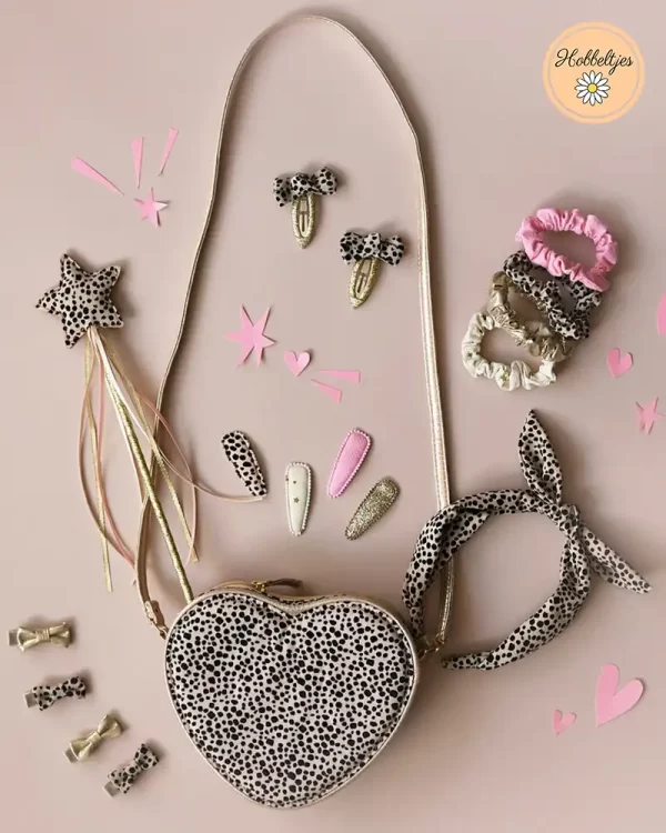 Love Heart Leopard Bag | Rockahula - Afbeelding 3