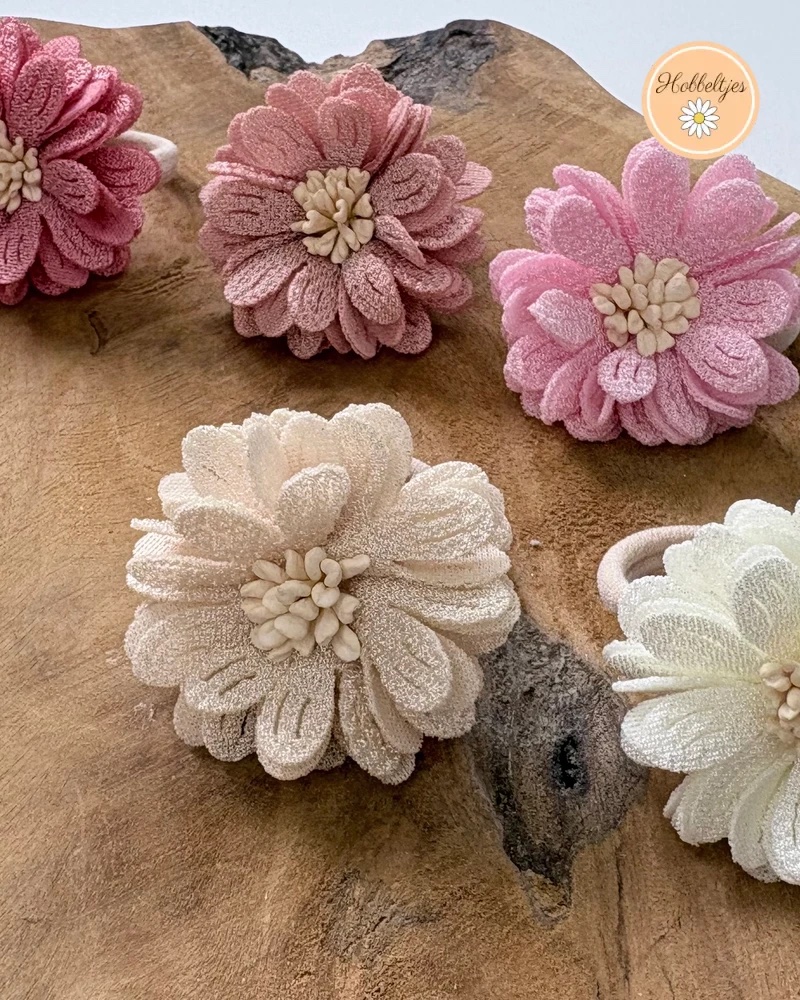 Haarelastiek Blossom | Stijlvol en Comfortabel - Afbeelding 2