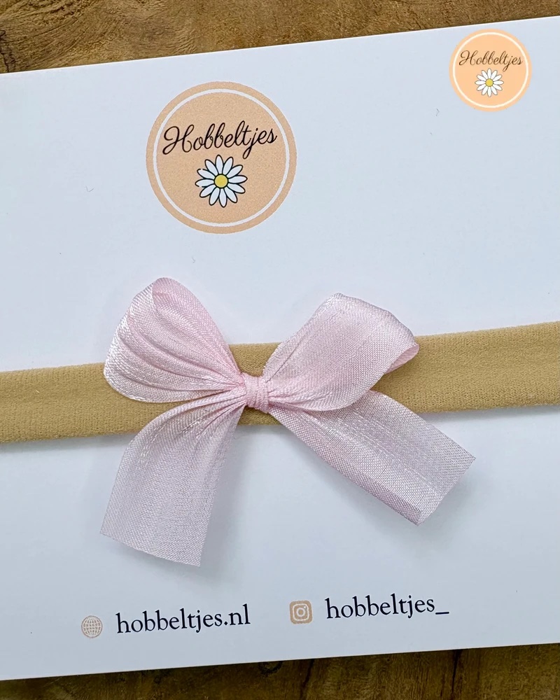 Baby Haarbandjes Satijnen Strik | Zacht en Comfortabel - Afbeelding 2