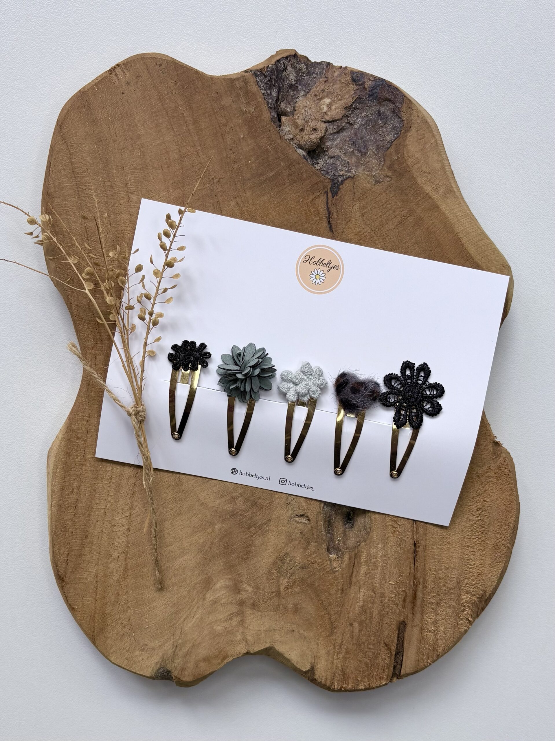 Haarspeldjes Autumn Grey - Afbeelding 2